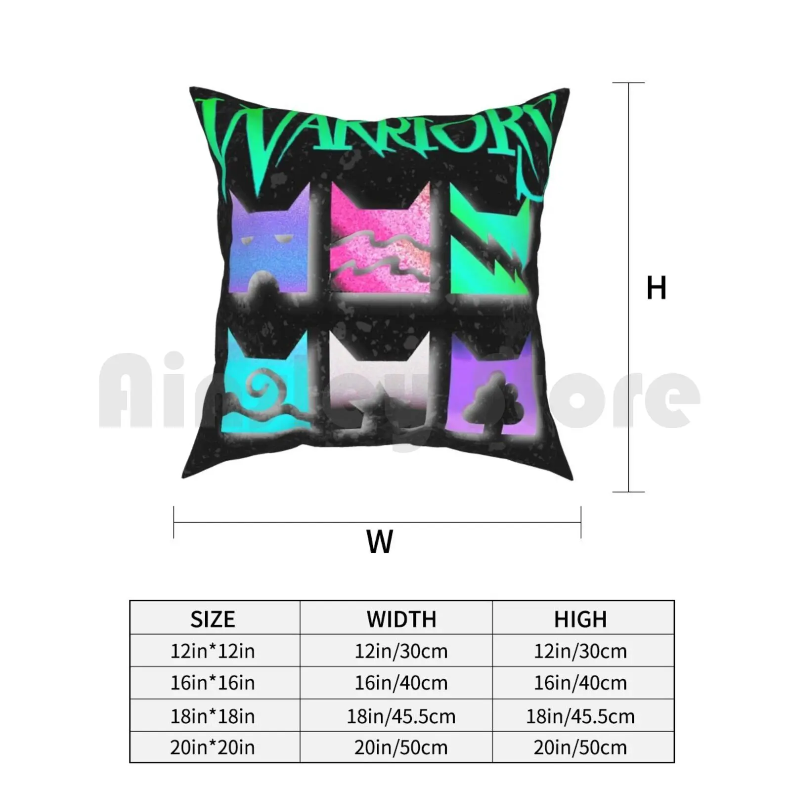 Vaporwave перевернутые Коты клановые значки для влюбленных подушка с рисунком