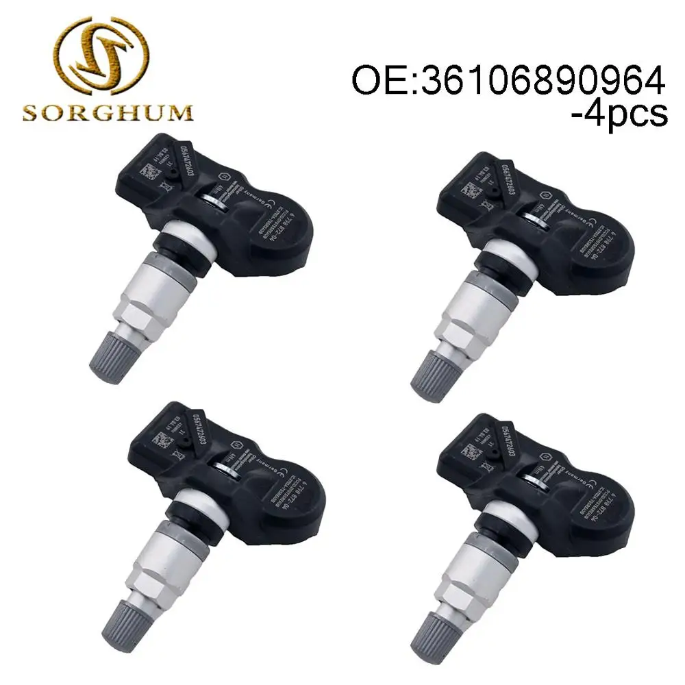 

4 шт. 36106890964 TPMS датчик давления в шинах подходит для BMW ROOLS ROYCE