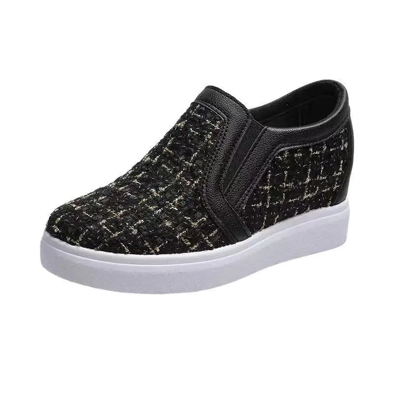 Tenis Mujer 2021 Tennis Shoes for Woman New Breathable Wedge Sneakers Female Platform Chaussure Femme Deportivas Trainers