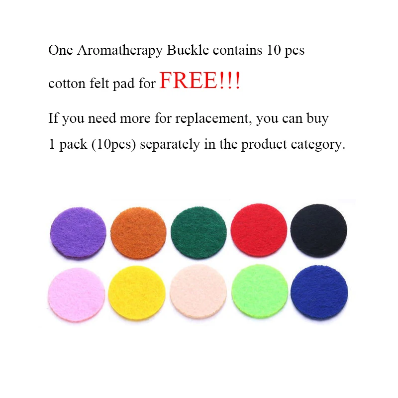 Магнитная пряжка для ароматерапии с распылителем эфирных масел 25 видов 12 мм