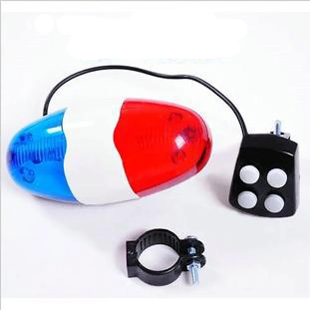 

Bike Light 6 Led 4 Sounds Horn Bell Ring Car Light Trumpet For Bike Bicycle Bicycle Light Headlight Taillight Set Accessories#Y2