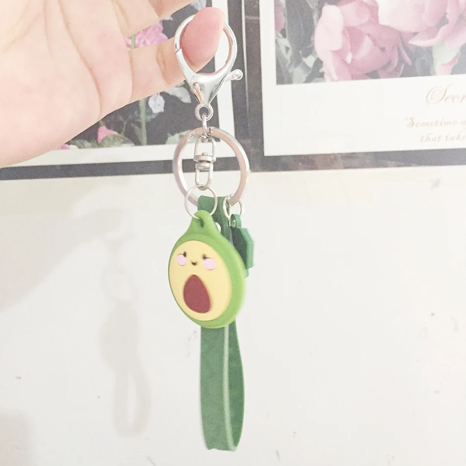 

for AirTag Case Cartoon Anti-lost Key Chain Protection Silicone Case for Air Tags Locator Tracker Protective Cover Key Ring