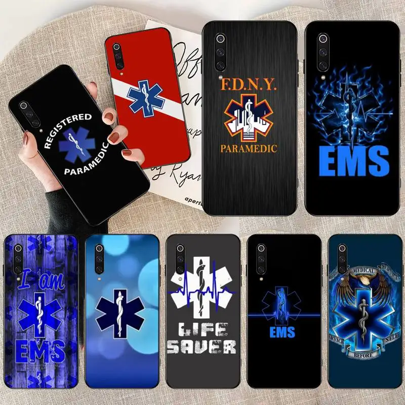 PENGHUWAN EMS Medical Rescue Coque Shell чехол для телефона Redmi Note 8 8A 7 6 6A 5 5A 4 4X 4A Go Pro Plus Prime |