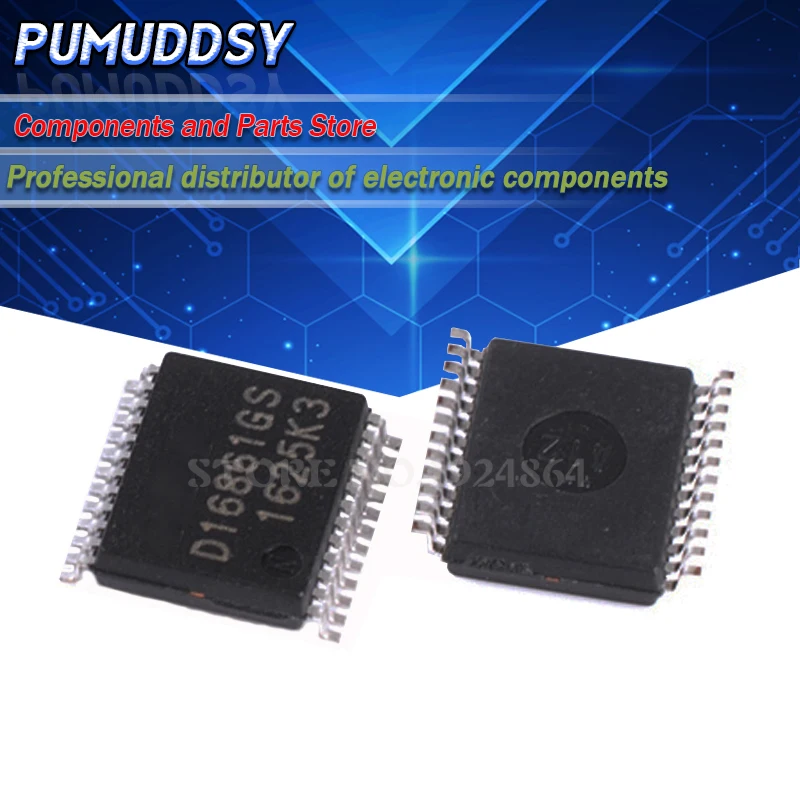 

Микросхема 2CPS D16861GS D16861 16861GS 16861 SSOP24