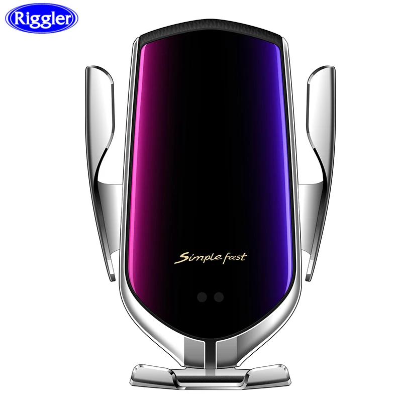 R2 Автоматическая Зажимная Беспроводной автомобильное крепление для зарядки huawei