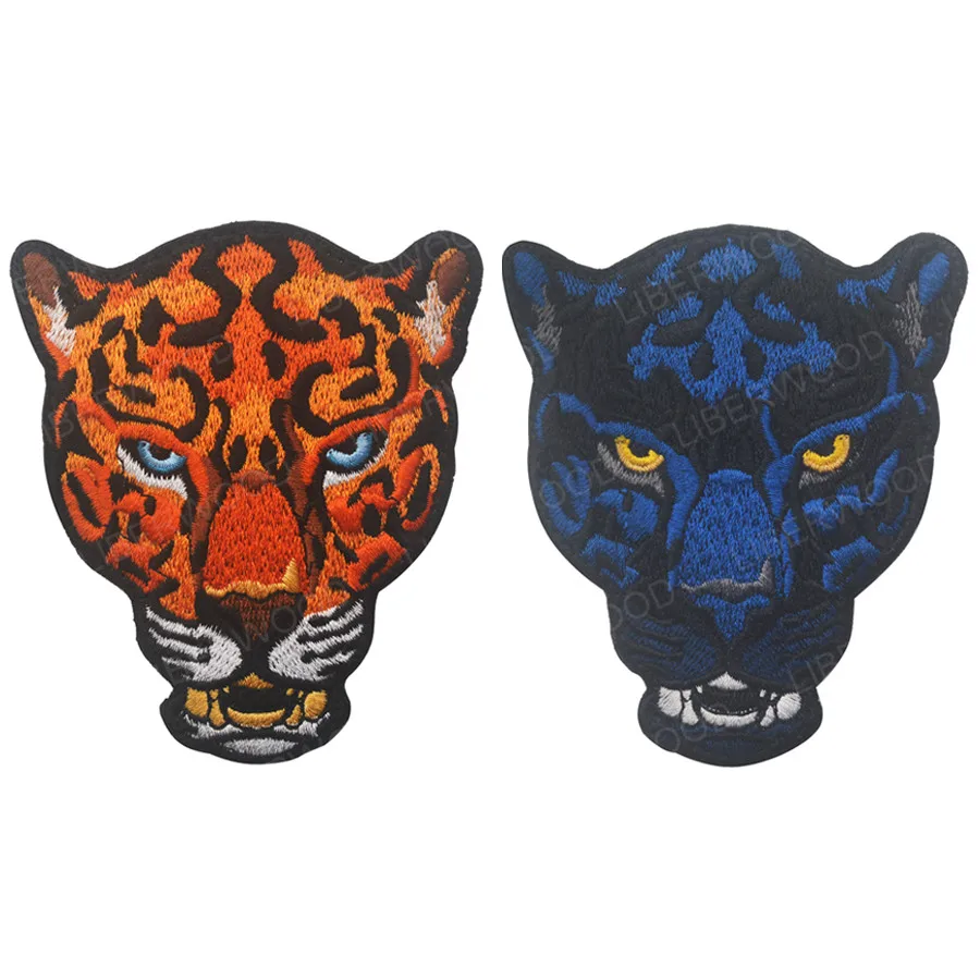 Вышитая нашивка леопардовой Пантеры военные нашивки тактическая Боевая