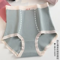 new thread cotton body shaping underwear women high waist cotton plus size 100kg postpartum belly seamless pants hip