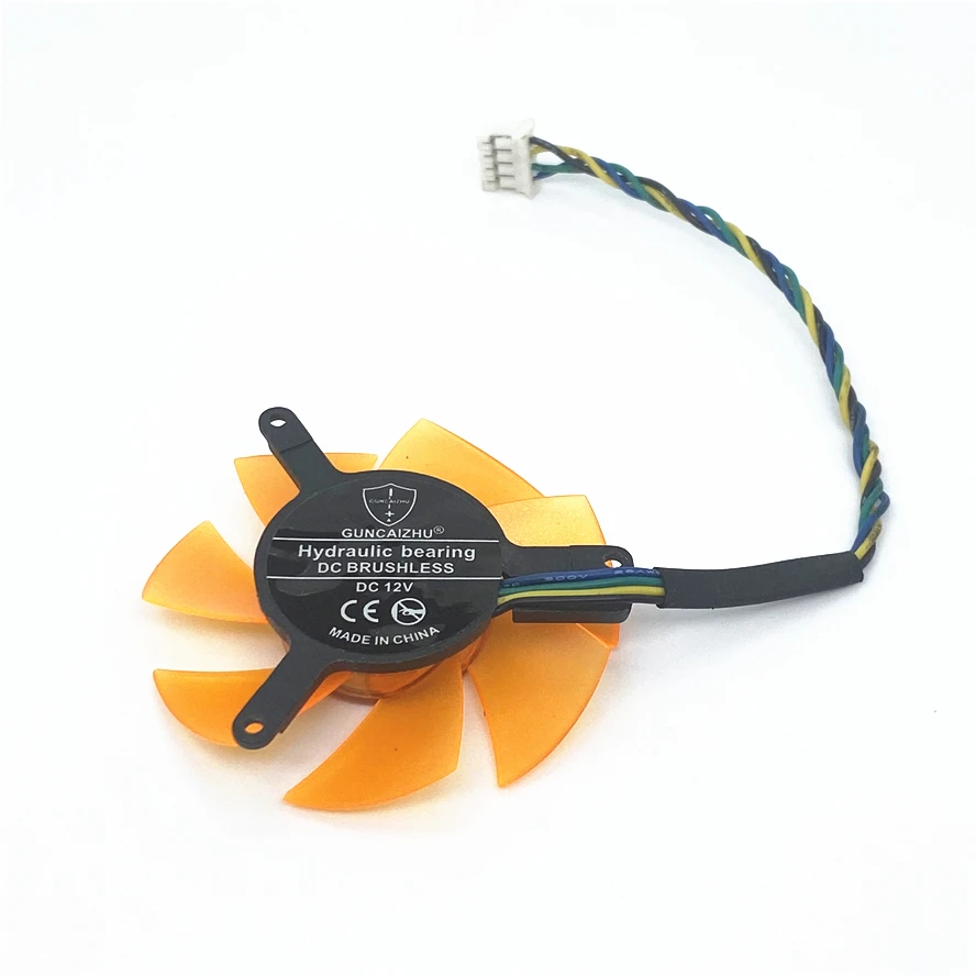 Фото Видеокарта для ZOTAC Fan Blade 45 мм, Тихая Бесшумная, шаг отверстия 39 мм, 12 В, 4 контакта, 45 мм, 47 мм №4