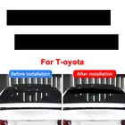 Наклейка на лобовое стекло автомобиля, водонепроницаемая, противотуманная, для Toyota Camry Wish Tacoma Highlander Prius, автомобильные аксессуары, украшение