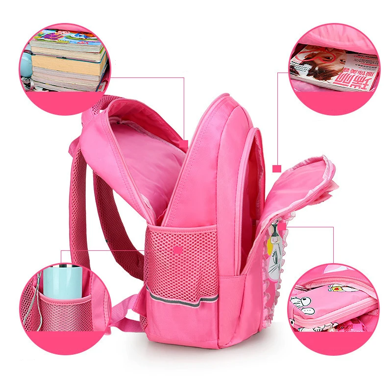 3 шт. школьный рюкзак для девочек с мультяшным рисунком Hello Kitty школьные сумки