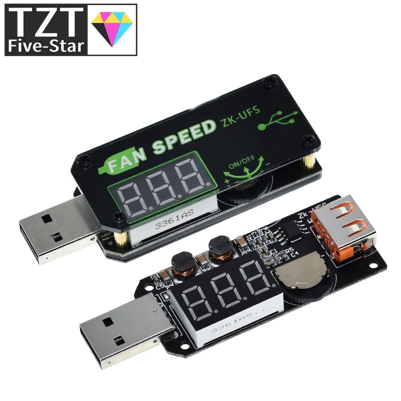 5 В Вт USB вентилятор с таймером светодиодный модуль приглушения напряжения