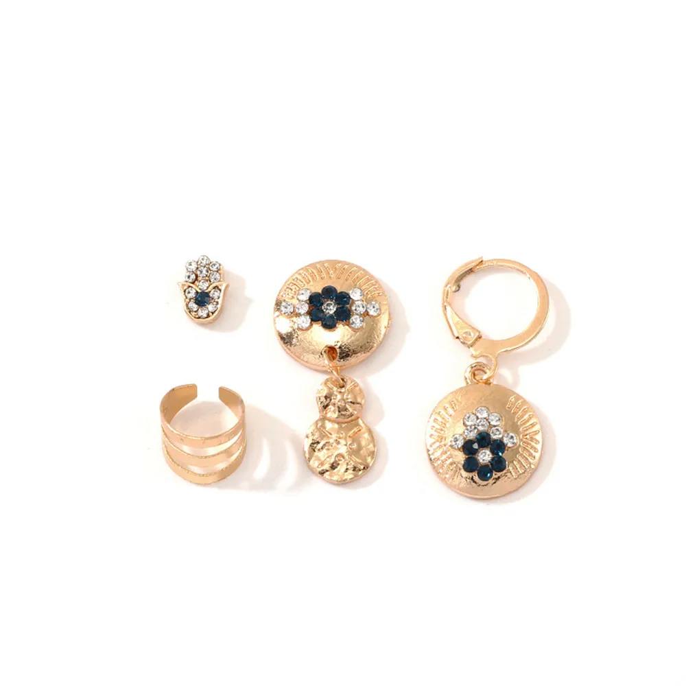 Женские винтажные серьги-гвоздики MLING 4 шт./компл. | Украшения и аксессуары