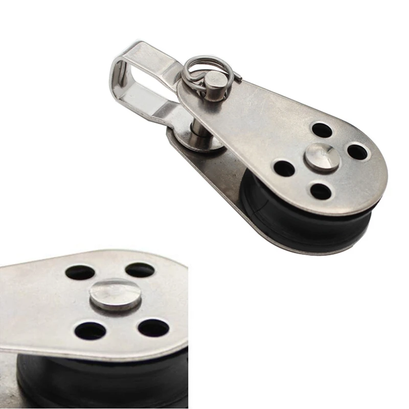 5 шт./компл. шкив из нержавеющей стали 25 мм трос кран блок подвесной провод