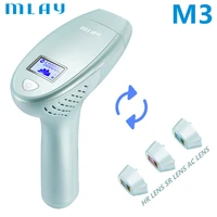 mlay m3 depilador a laser hair removal machine pigmentation apparatus with 500000 shots bikini hair remover epilador for women