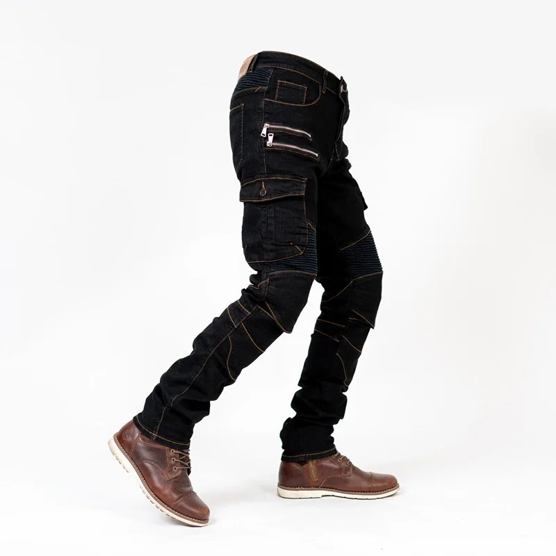 2019 мотоциклетные джинсы для езды по дороге бездорожью уличные брюки брюки|Брюки|