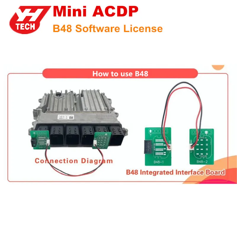 YANHUA Mini ACDP B48 и MSV90 считывает через авторизацию программного обеспечения OBD A51B (не