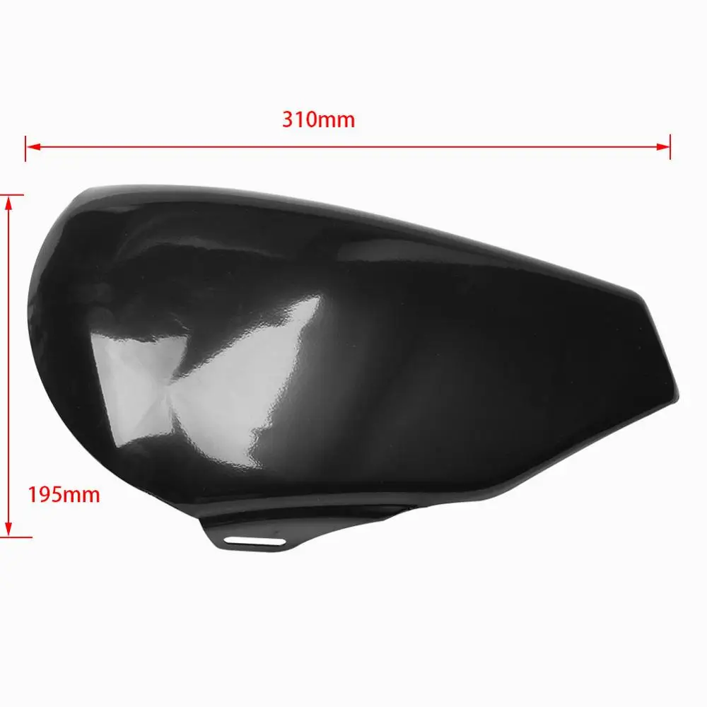 

Motorcycle Left Side Black Battery Cover fit For Harley Sportster 883 1200 XL883 04-13