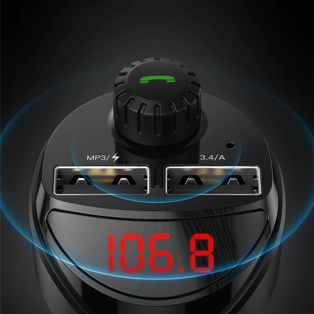 Беспроводной многофункциональный автомобильный Bluetooth-плеер аудиоприемник