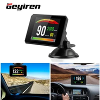 weiying dash cam p16 head up display car hud obd2 scanner multifunction auto diagnostic tools water temperature fuel consumption