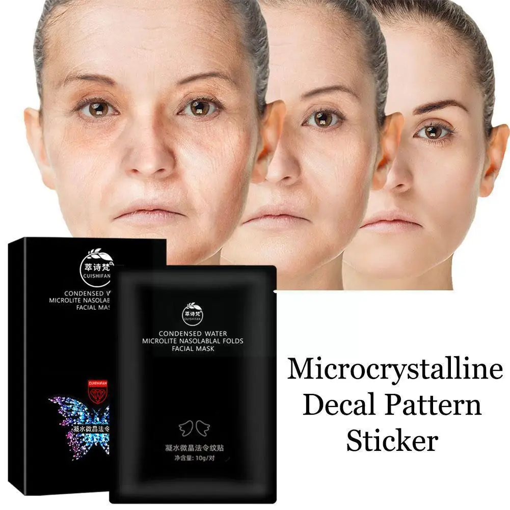 Microcrystalline Decree Pattern Sticker Lines Anti-aging Firming Skin Lips Care Diminishing Repair To O9j7 |