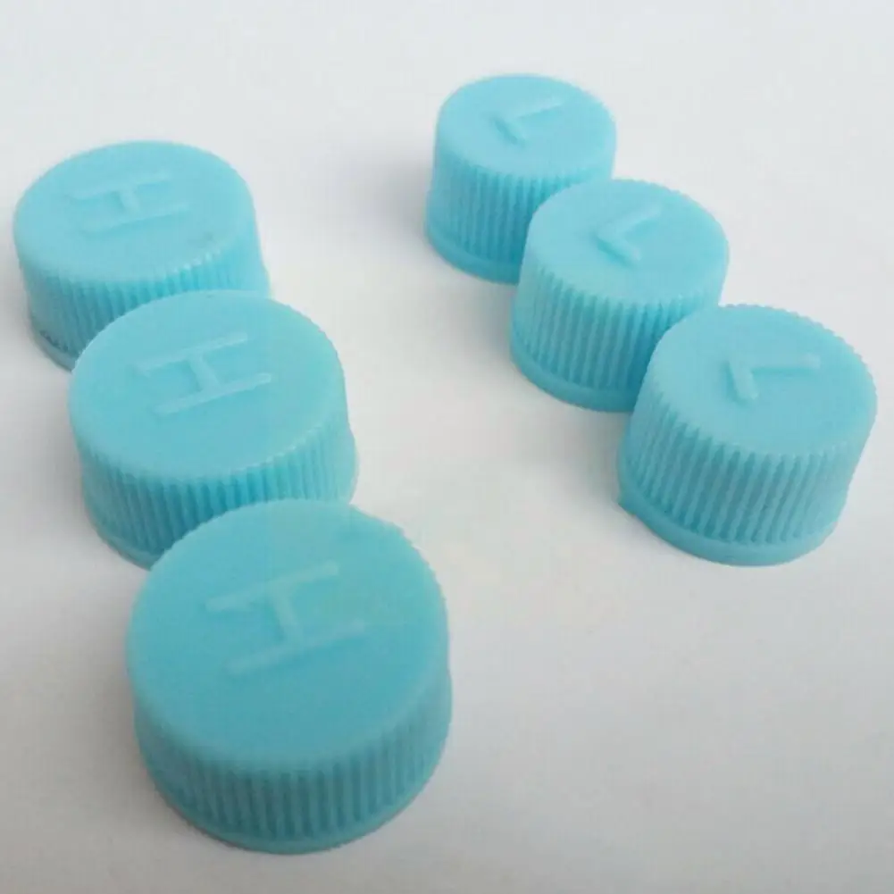 

2PCS Car Auto Universal Dustproof Air Conditioning les Protective Cap Replacement caps Low Auto Pressure Cover Part Valve H U7S9