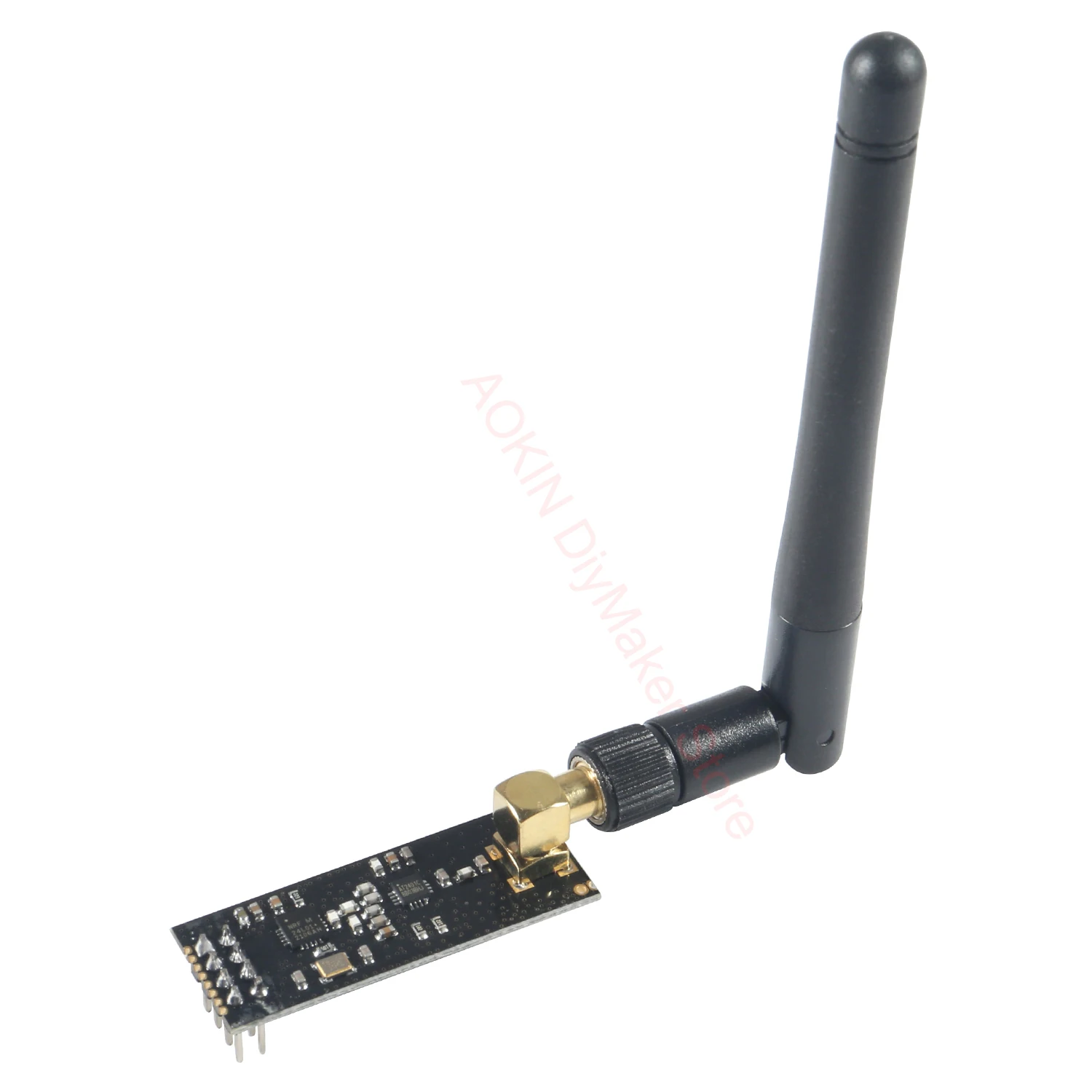 3pcs Wireless Transceiver Module RF Transceiver Module 2.4G 1100m NRF24L01+PA+LNA SMA Antenna for Arduino KY67