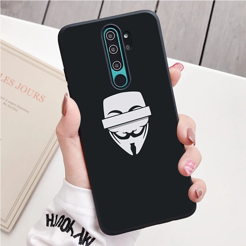 La casa de papel Money Heist black Silicone Phone Case For Redmi note 9 8 7 Pro S 8T 7A Cover | Мобильные телефоны и