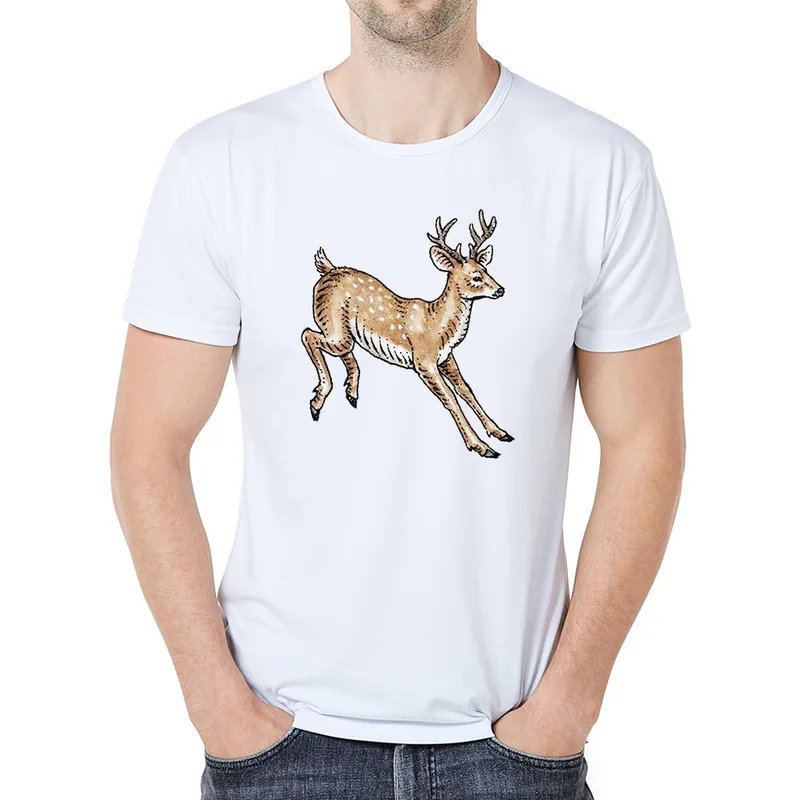 Футболка мужская с круглым вырезом модная ультратонкая дышащая рубашка 3D