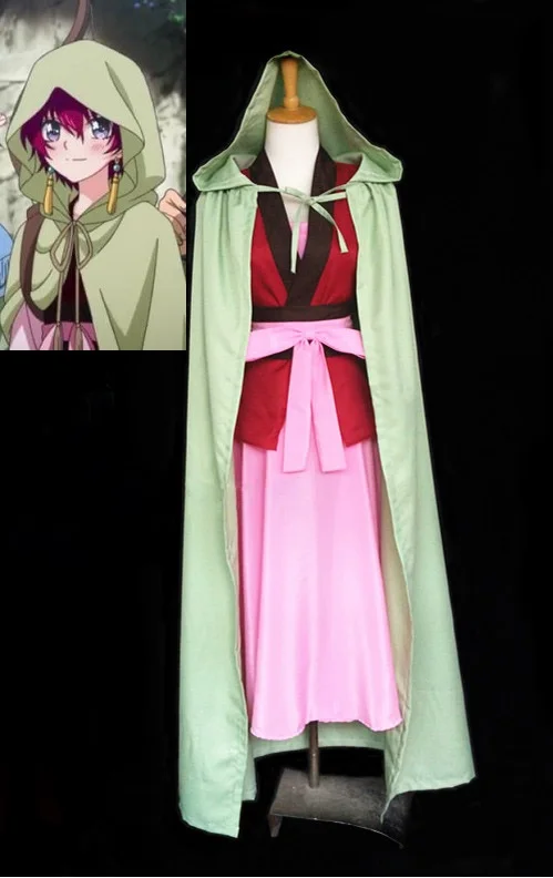 Akatsuki no Yona Косплей Костюм принцессы косплей кимоно костюм на рассвет аниме платье