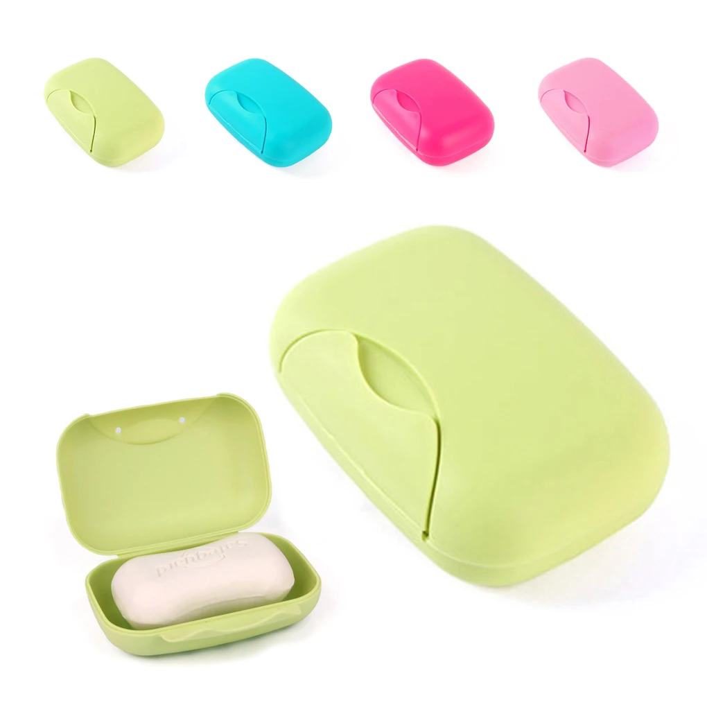 1 шт. портативная мыльница для ванной комнаты чехол путешествий Туризм контейнер