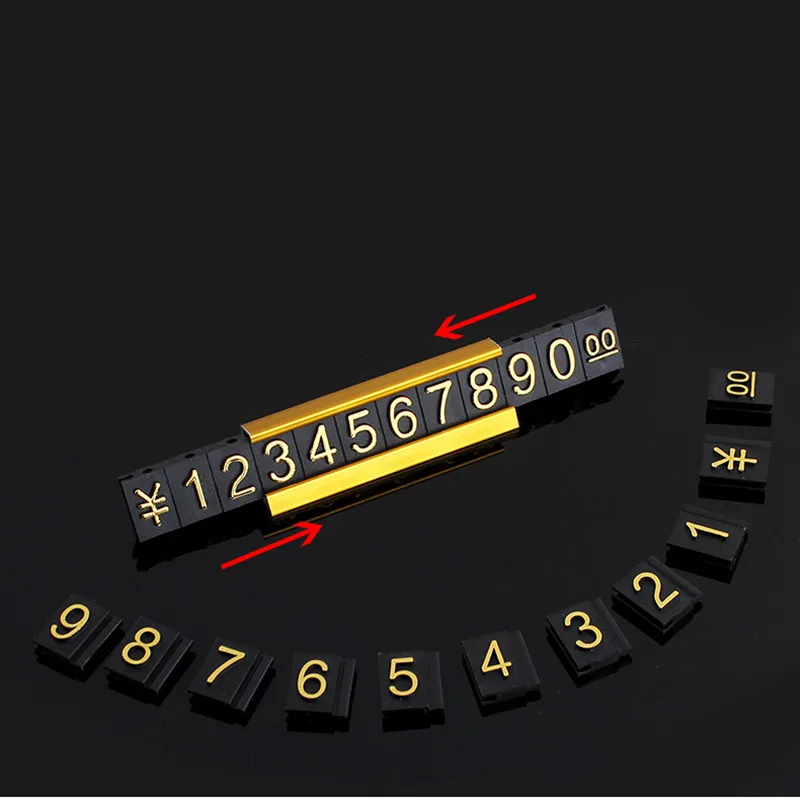 10 комплектов ценник доллар ев