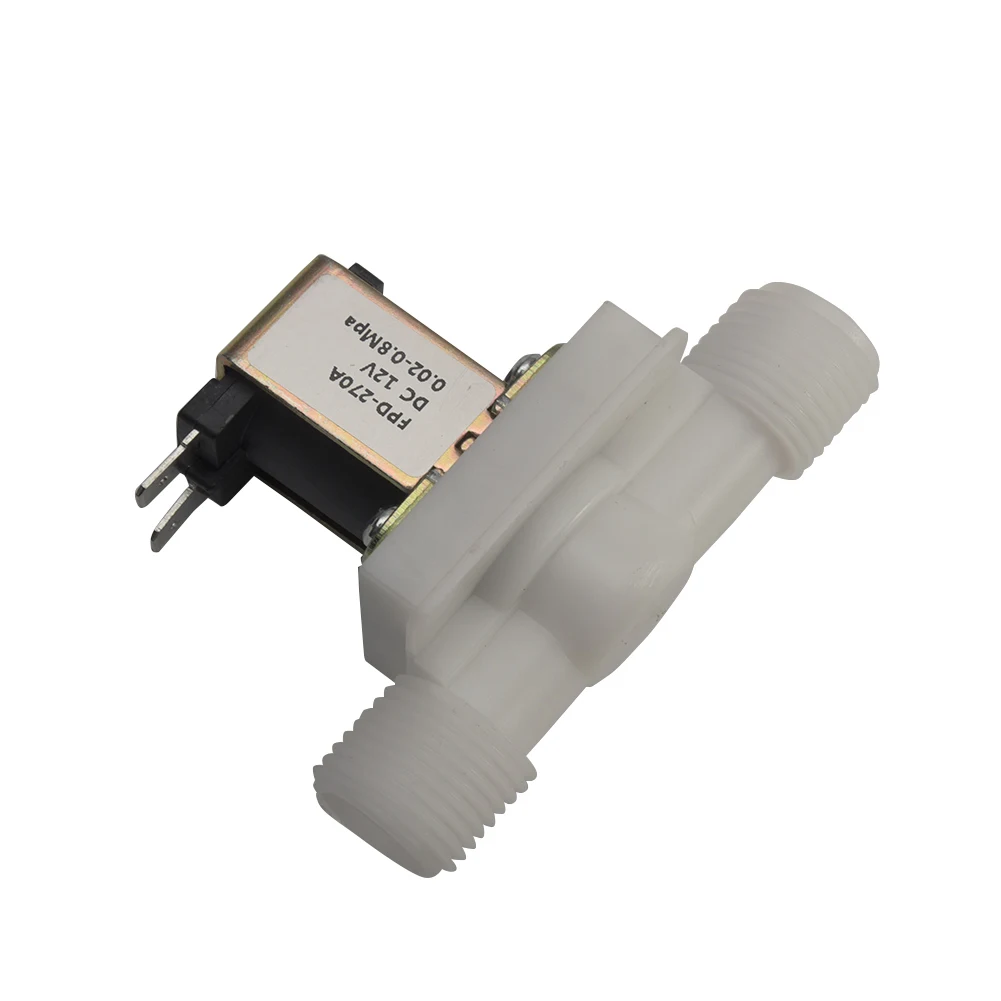 

G3/4 DC12V PP Water Diverter Device Solenoid Valve Normally Closed Type