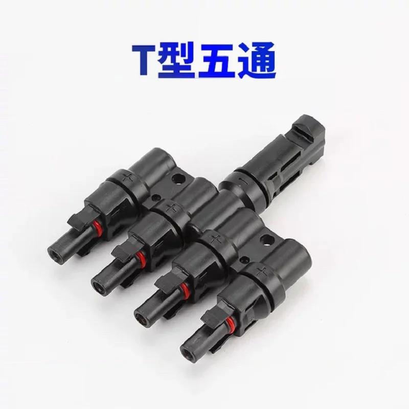 Электрический Pv фотогальванический соединитель один в четыре выхода 1 пара х T