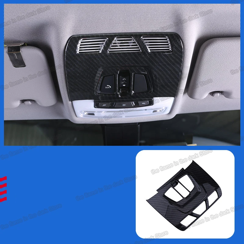 

Светильник ка из углеродного волокна для чтения на крыше автомобиля, рамка для bmw x5 x6 f15 f16 2013 2014 2015 2016 2017 2018, аксессуары для интерьера и спорта