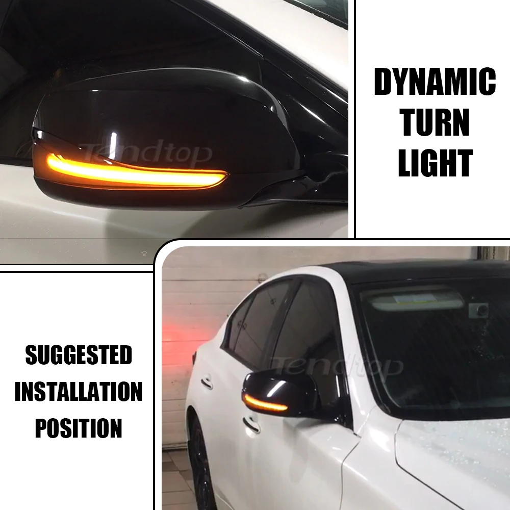 

Led Dynamic Side Marker Turn Signal Light Indicator Blinker Lamp Signal Lamp For Infiniti Q30 Q50 Q60 Q70 QX30 QX50 QX60 QX70