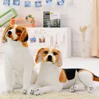 30-90 см Beagle игрушка для собак реалистичные мягкие животные собака плюшевые куклы игрушки подарок для детей домашний декор магазин домашних животных Акция талисман