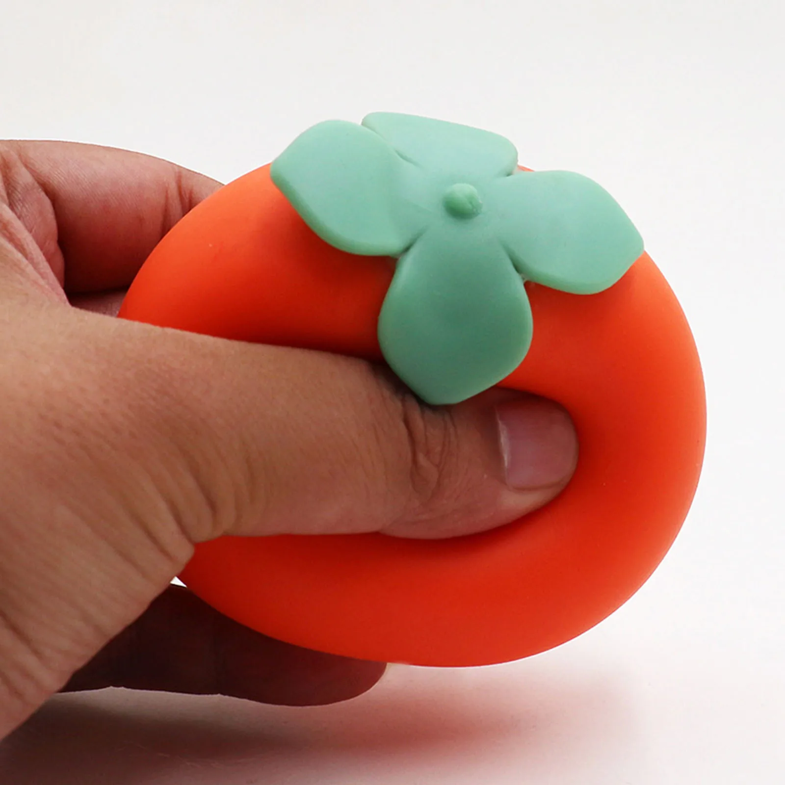 

Fidget Toy Creative Fruit Vent Simulation Persimmon Pinch Music Student Decompression 50ml Squishy Toys For Children Kawaii