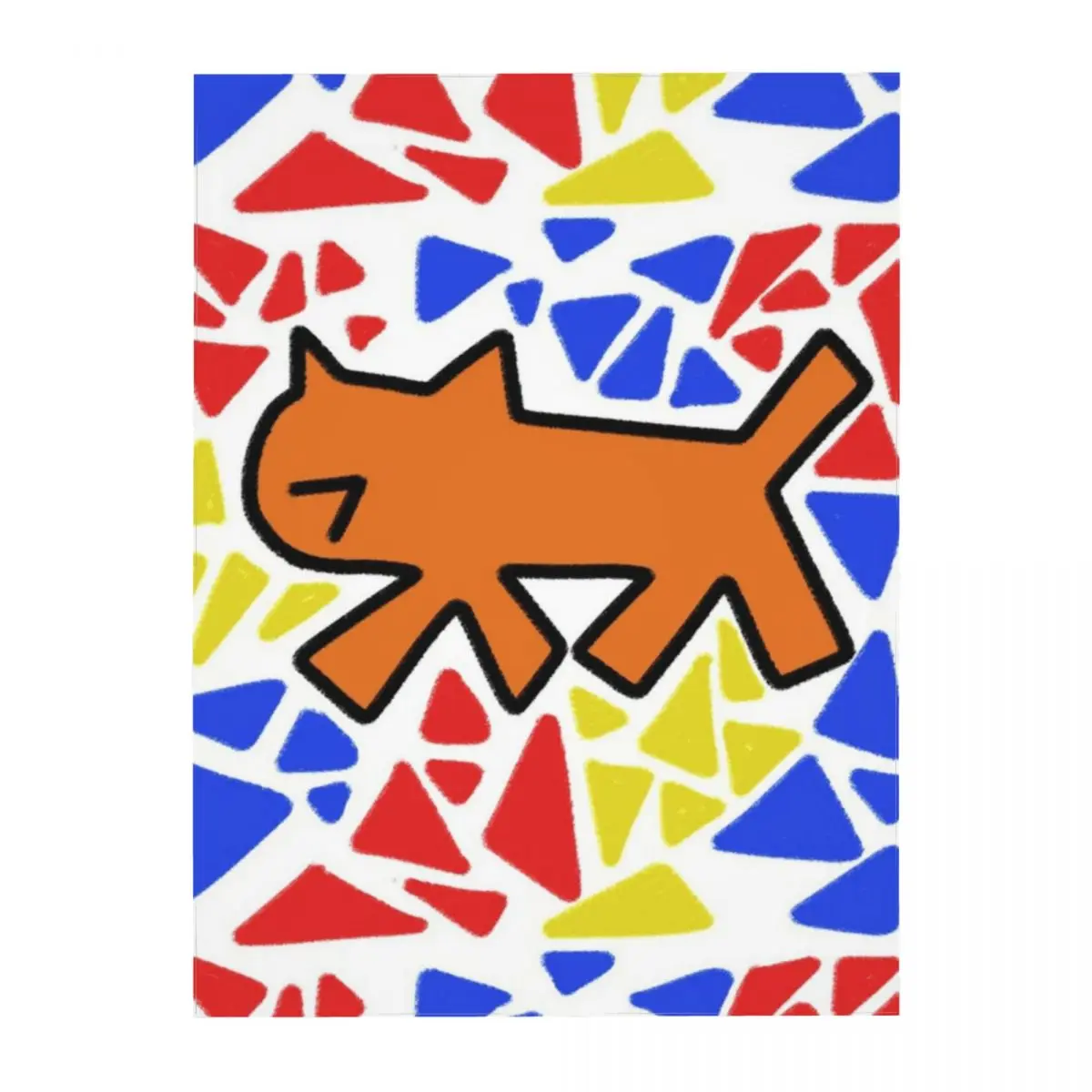 Водонепроницаемая скатерть Keith Cat домашнее украшение вечерние прямоугольная для