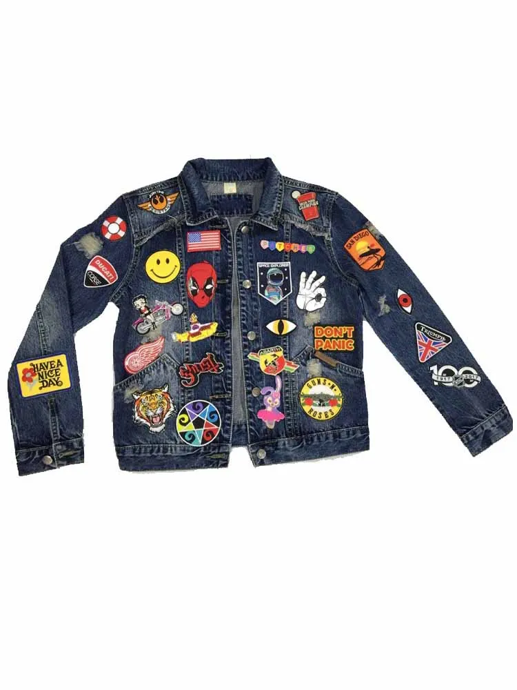 Китайский патч с вышивкой и флагом бесплатная доставка эмблема Пекинского