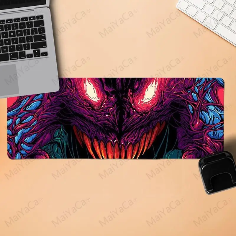 

MaiYaCa Cool New CS GO Hyper Beast Durable Rubber Mouse Mat Pad for cs dota 2 LOL gaming mouse pad free mouse pad
