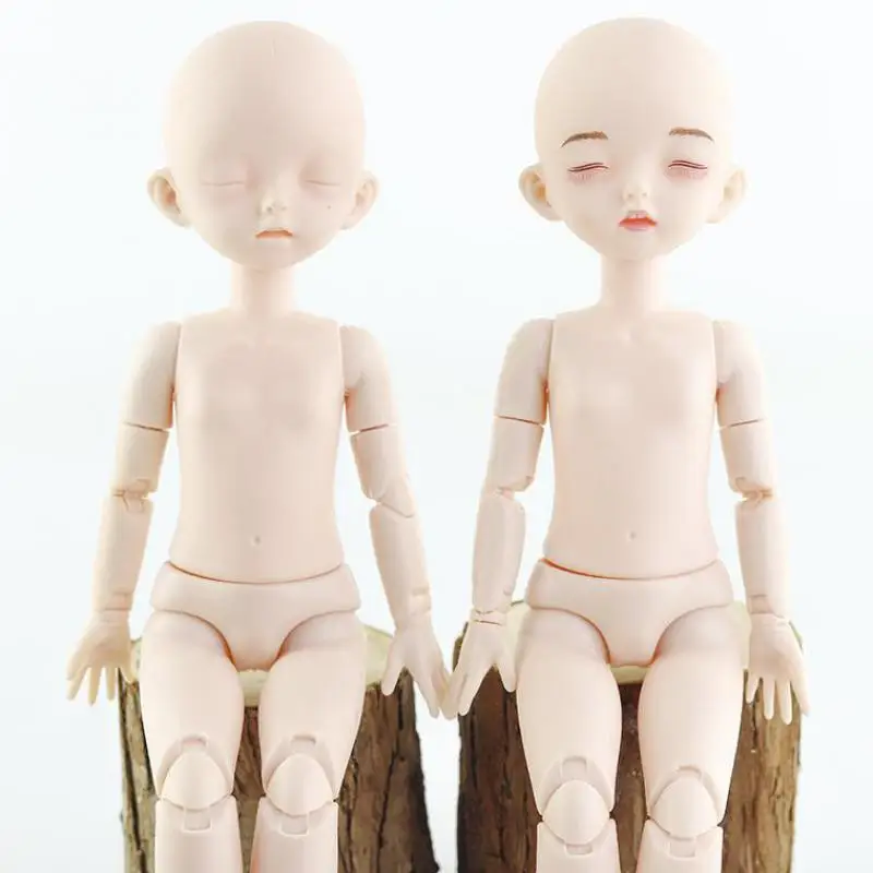 28 см 1/6 Спящий ребенок BJD кукла 21 подвижный вместе с Детская голая без макияжа