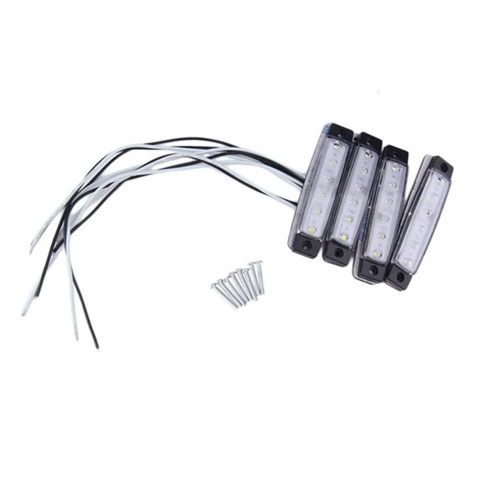 

Trailers Bar lights Trucks Waterproof White 12 Volt Buses Courtesy LED