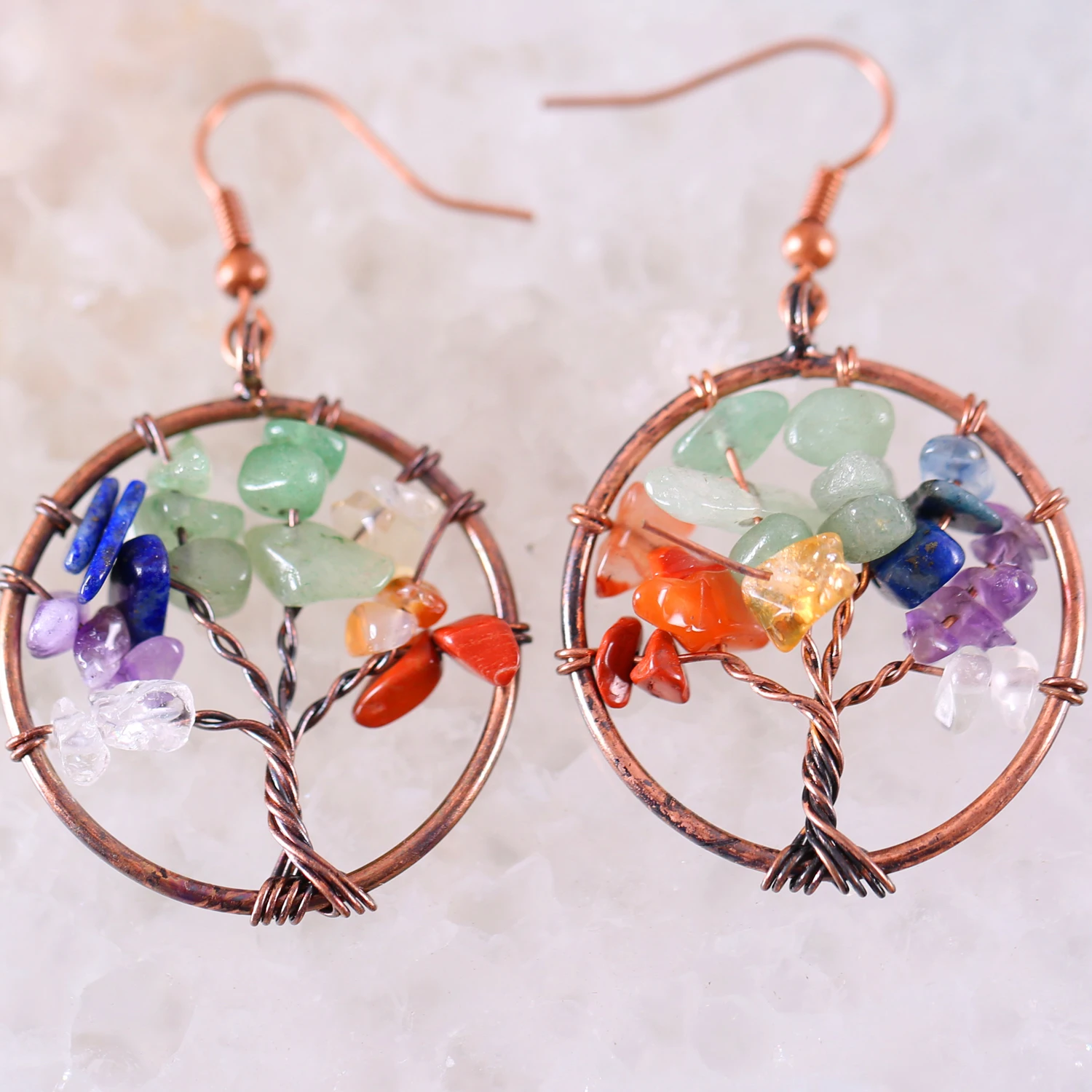 Модные женские серьги-гвоздики с красным кораллом серьги круглым крючком и