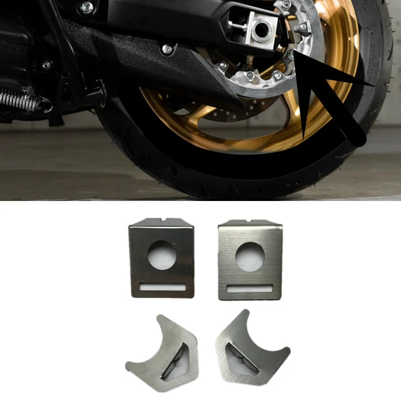 

4Pcs Motorcycle Transmission Belt Pulley Adjustment Cover for Yamaha TMAX560 TMAX530 2017-2021