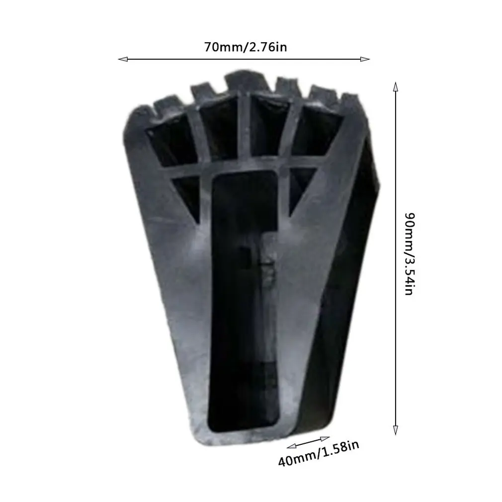 

Ladder Round Foot Cover Exquisite Durable Multi-function Folding Ladder Fan-shaped Foot Cover Anti-slip Mat