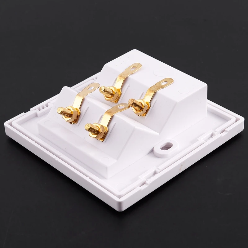 Квадратный Wht Видео Аудио 2 спикера Разъем типа &quotбанан&quot | Обустройство дома