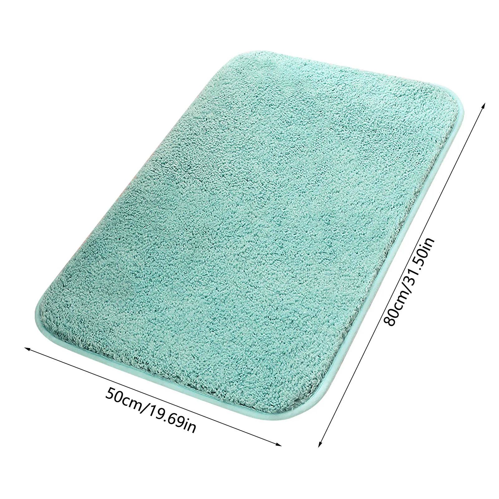 

Plush Padded Carpet Kitchen Door Mat Bathroom Non-slip Mat Absorbent Foot Mat Home Carpet Floor Mats Bedroom Floor Mat Rugs