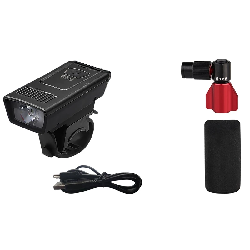 

Велосипедная фара, суперъяркая светодиодная фара для велосипеда с воздушным насосом, французская/Американская надувная лампа