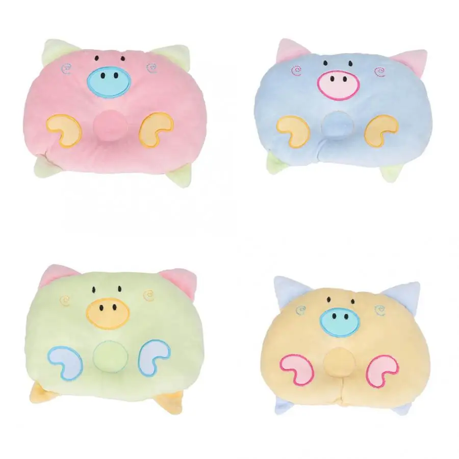 Детская Бархатная подушка для сна с изображением свиньи малышей детей От 0 до 1