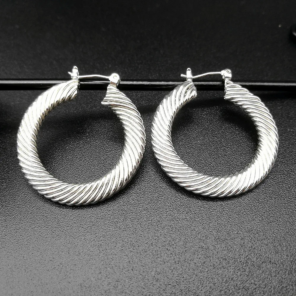 Eogoe новый дизайн модные блестящие круглые большие серьги для женщин и девочек